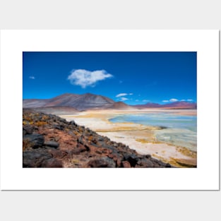 Atacama Salt Lake Posters and Art